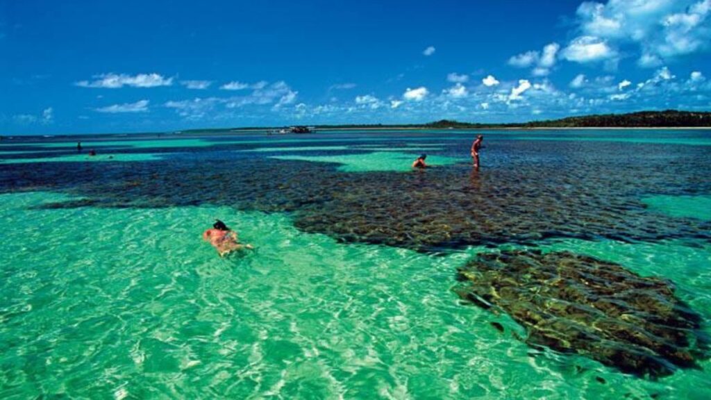 Piscinas naturais de Boipeba
